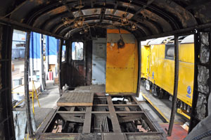 Work on stripping out the inside of the 4-CEP 61229 is progressing well